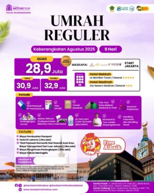 Paket Umroh Reguler